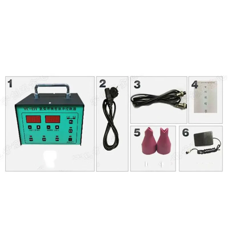 YC-O1 Argon arc welding machine refitted cold precision pulse controller stainless steel spot welder |