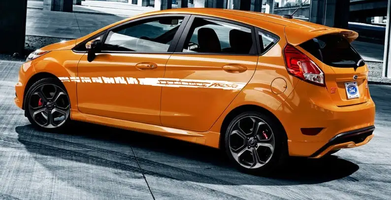 

Universal 2X Side door stripe vinyl decal graphic sticker Kit Compatible with Ford Fiesta