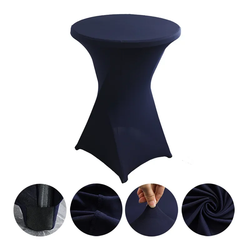 

Скатерть для коктейльного стола EVENTSDECOR, круглый, спандекс, 60/80 см