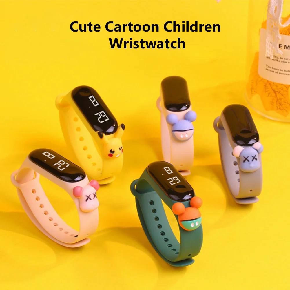 

New Bracelet Electronic Kids Watches Cartoon LED Sports Clock Fashion Children Watch For Girls Boys Gift reloj infantil watches