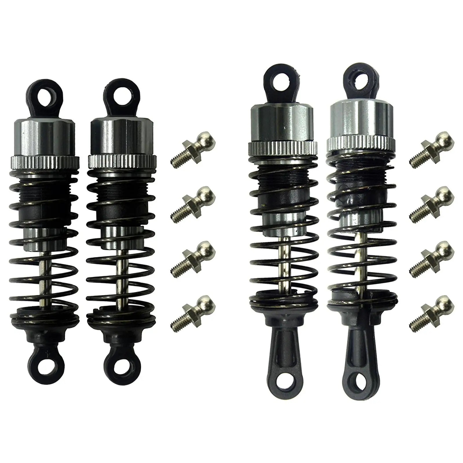 

2x Металлический амортизатор демпфер для Xinlehong 901A 903A RC Хобби АВТОМОБИЛЬ гусеничный DIY аксессуар