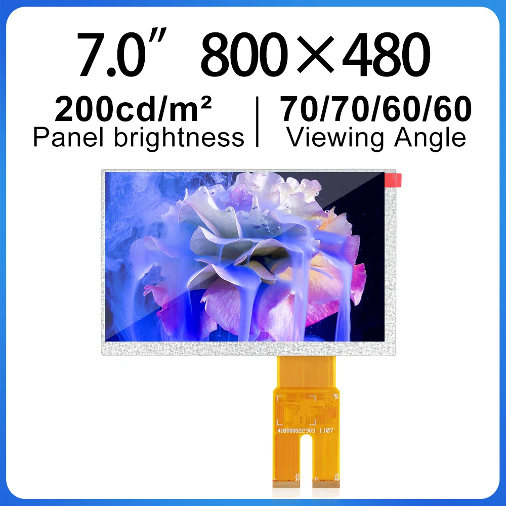 Оригинальный 7-дюймовый ЖК-дисплей Innolux LW700AT9005 800(RGB)×480 для портативного DVD-плеера