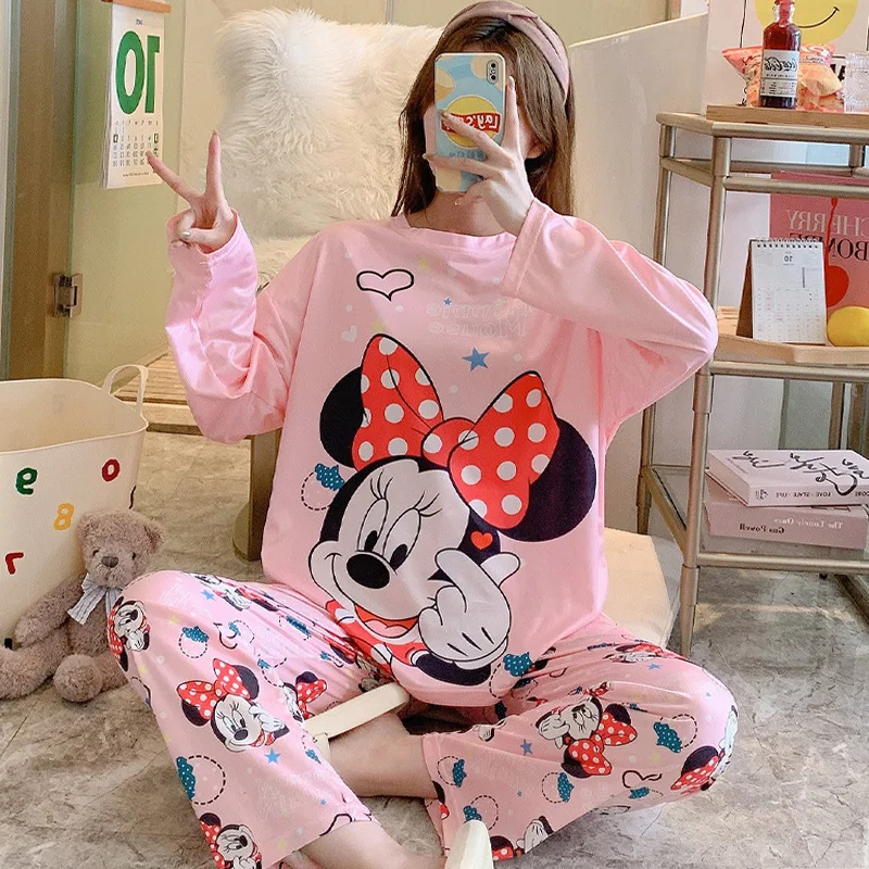 

2 шт./компл., комплект одежды из мультфильма «Микки и Минни Маус»