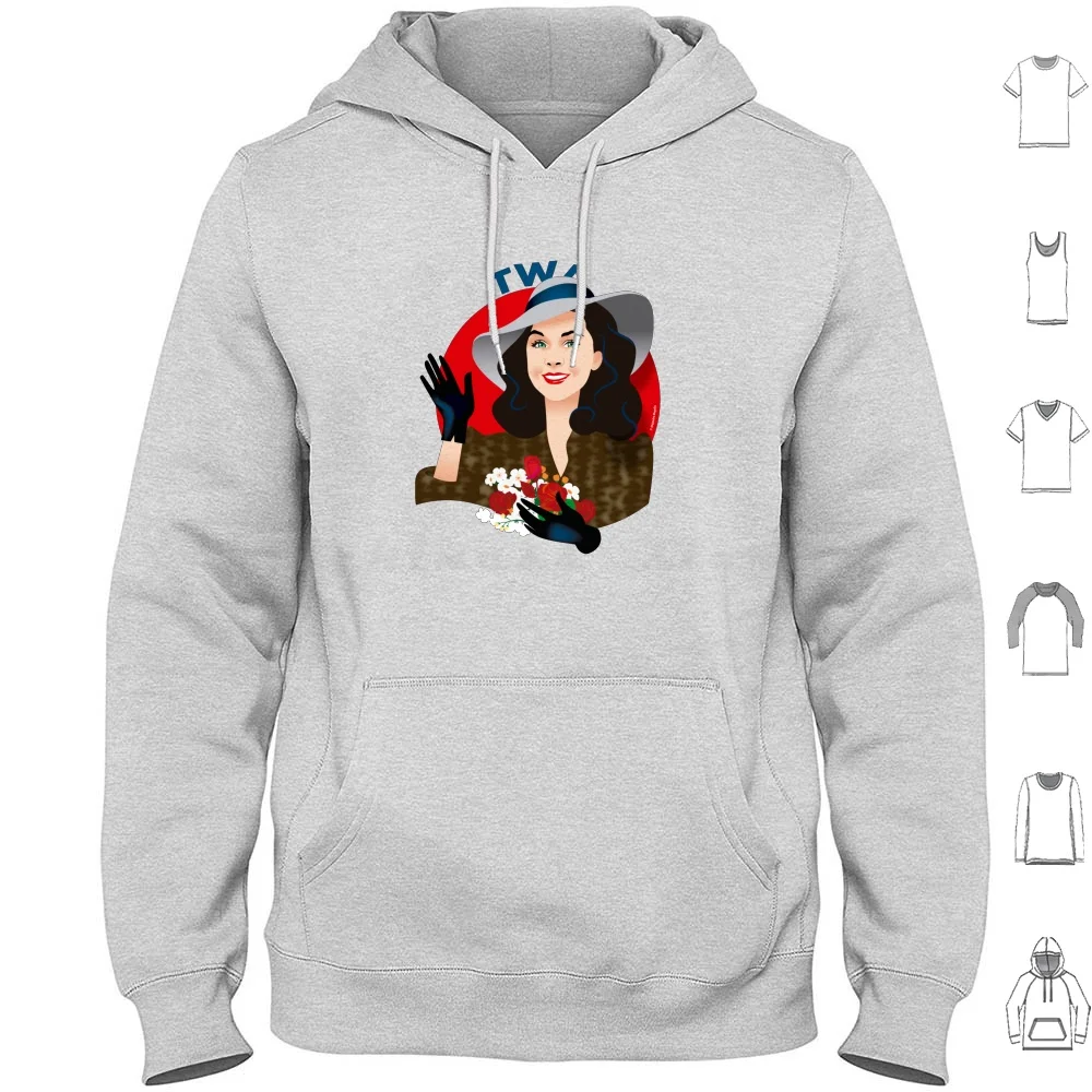 

Premiere Hoodie cotton Long Sleeve Viven Leigh Scarlett Ohara Gone With The Wind Atlanta Premiere Icon Movie Classic Alejandro