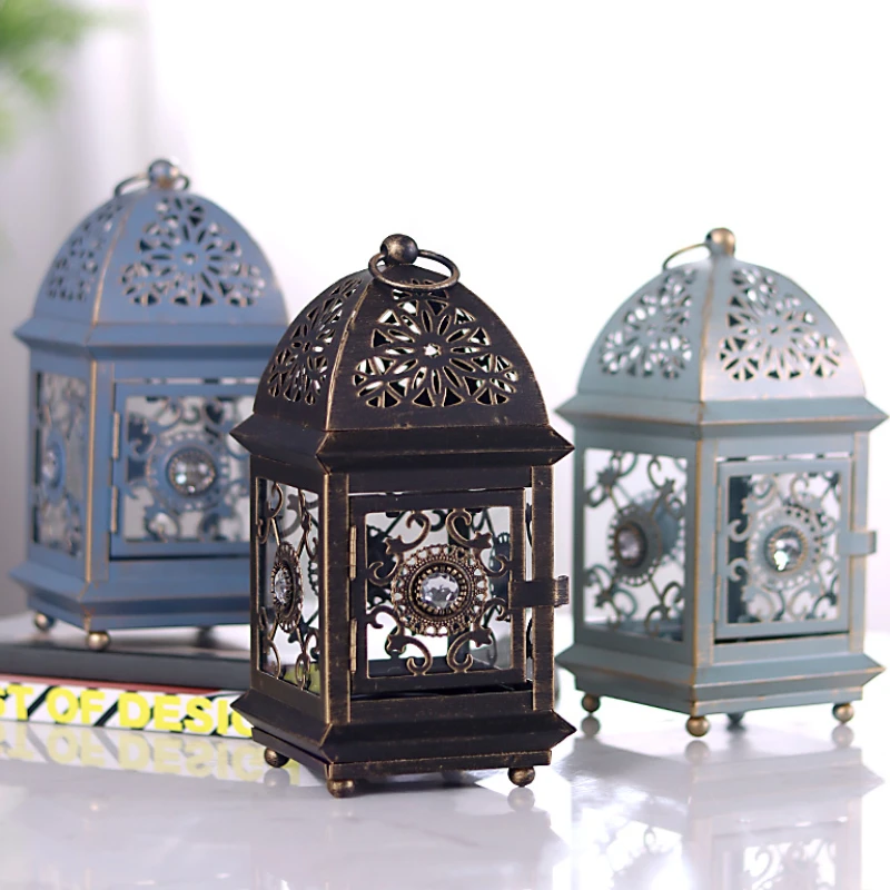 

Hanging Crystal Candles Table Tealight Holder Vintage Candles Candels Holder Garden Tables Candelabros Vases Home Decoration