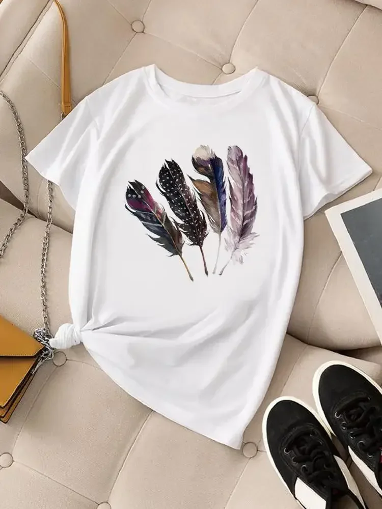 Женская футболка из хлопка Watercolor Adventure