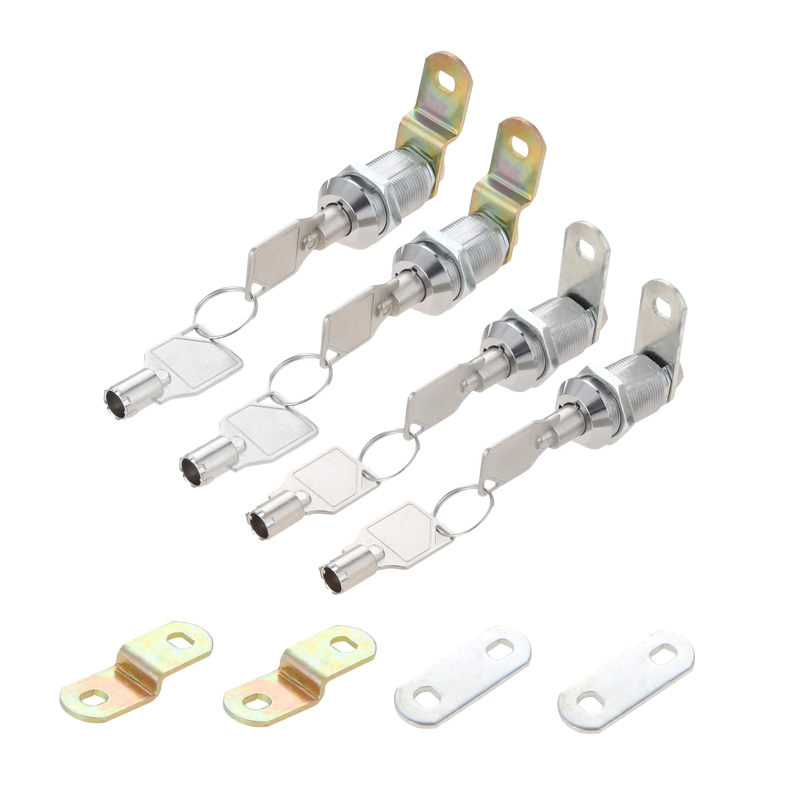 

4 шт., цилиндрический замок для шкафа диаметром 1/8-5/8 дюйма, 7/8 дюйма