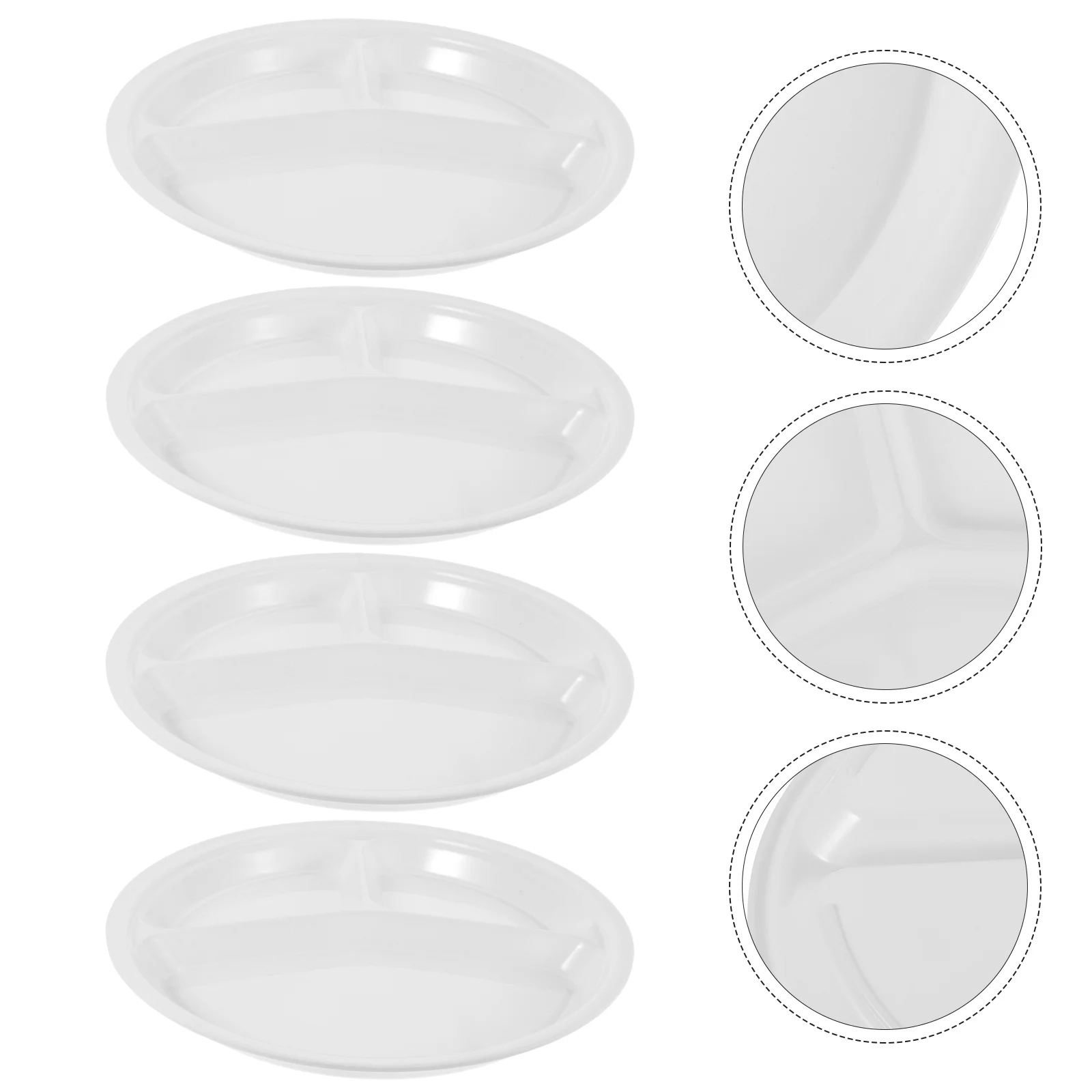 

Tray Plate Sushi Portion Control Sashimi Plates Serving Snack Kids Melamine Platter Divided Dessert Board Cheese Weight Saucer