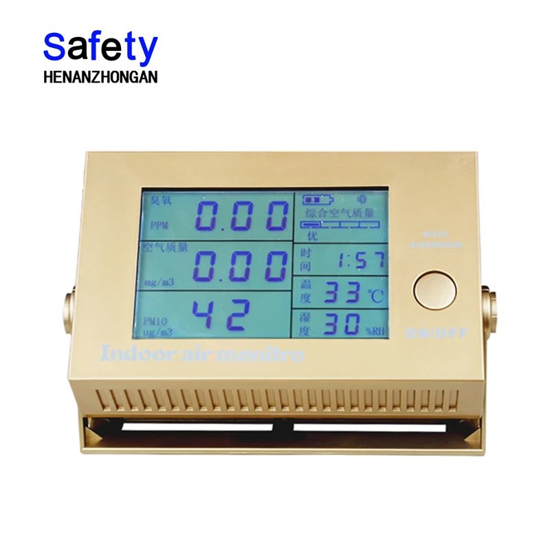 

Заводская поставка Формалин 0-10ppm CH2O детектор, Встроенный монитор качества воздуха для лаборатории