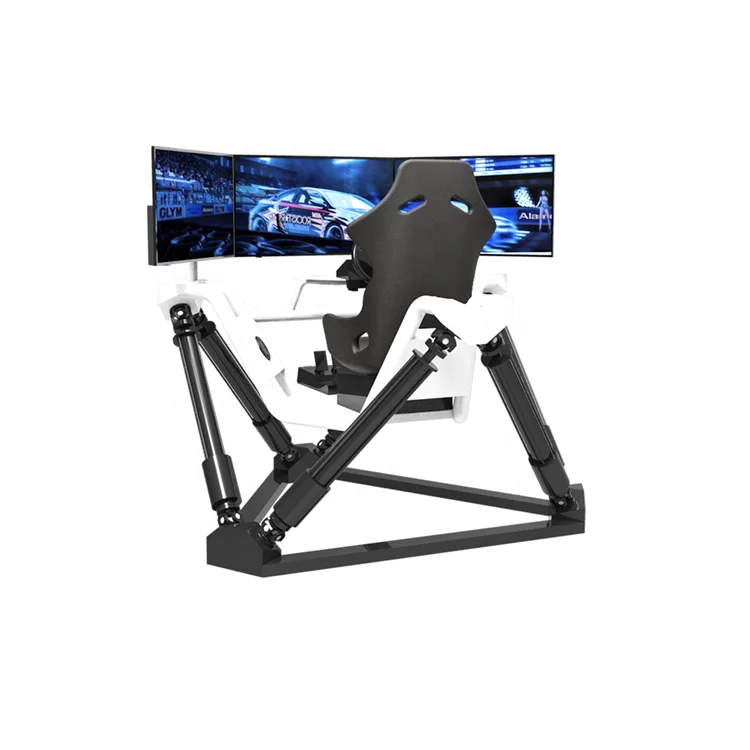 

F1 driving game machine cockpit for sales 3 three-screen 6 DOF six-axle vr racing race car training simulator