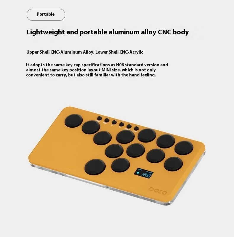 Механическая клавиатура DOIO KBGM-H06M