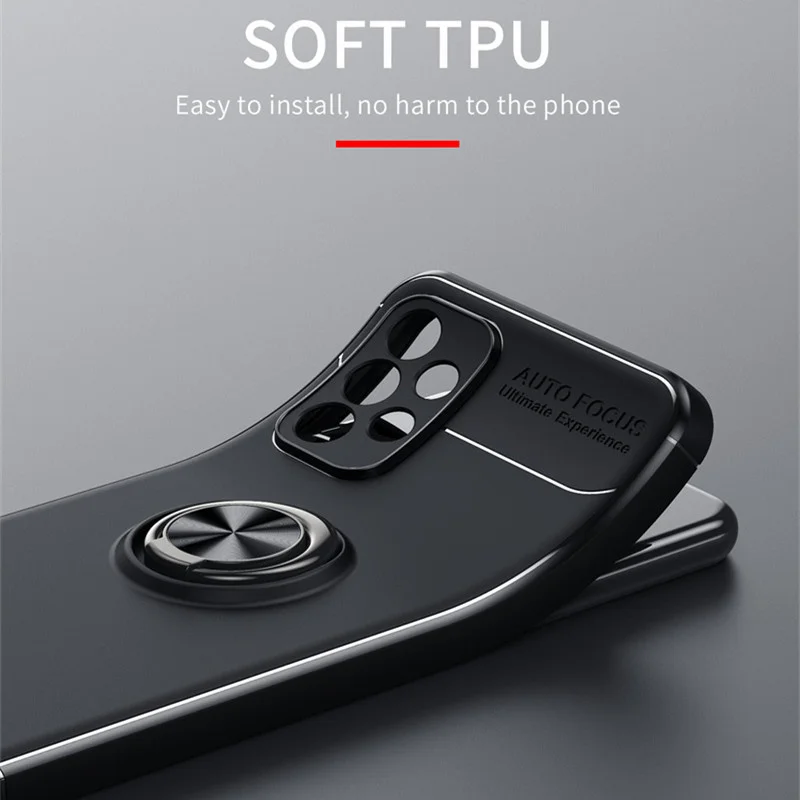 For Samsung Galaxy A23 Case For Samsung A23 Cover Fundas Original Megnet Stand Back Phone Bumper Holder For Cover Samsung A23