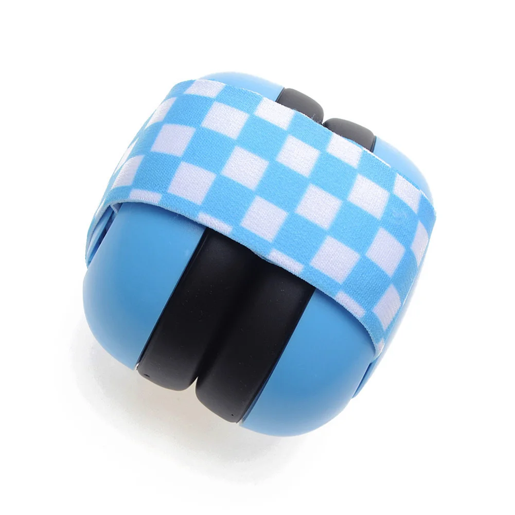 

Baby Portable Soundproof Elastic Strap Sleeping Anti Noise Hearing Defenders Infant Headphone Travel Adjustable Earmuff