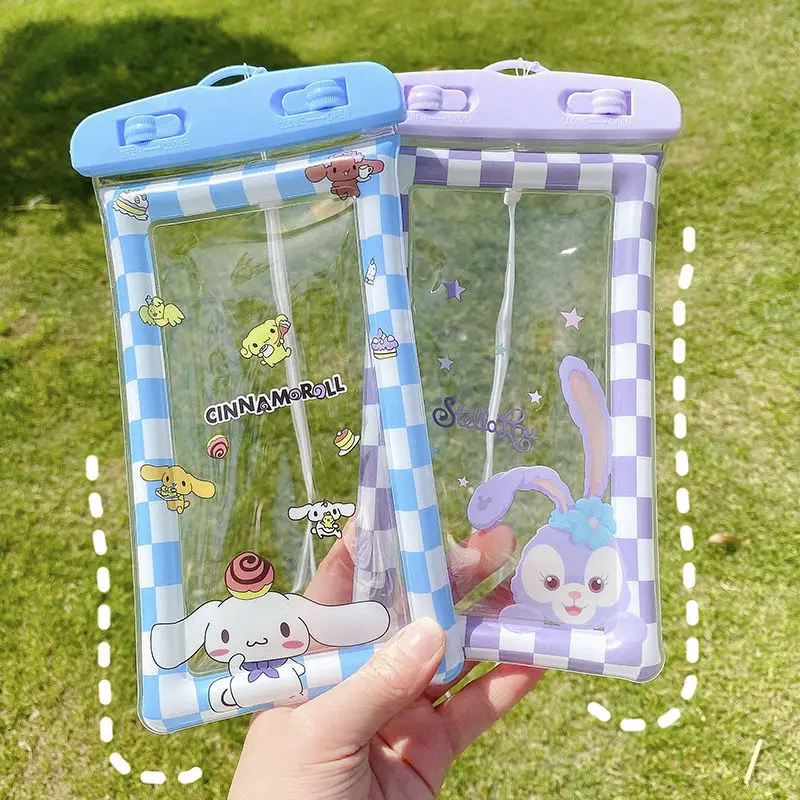 

Sanrios Cinnamoroll Kuromi, мультяшная Милая Женская водонепроницаемая сумка, Герметичная сумка, кавайная водонепроницаемая сумка для плавания