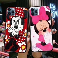 minnie dress anime phone case for iphone 13 12 mini 11 pro xs max x xr 6 7 8 5 se 2 3