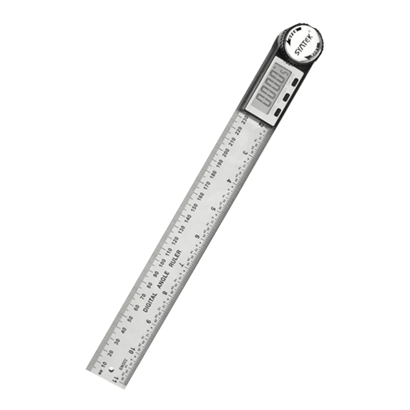 

Angle Finder Ruler Stainless Steel Ruler LCD-Display for Carpentry Woodworking G6KA