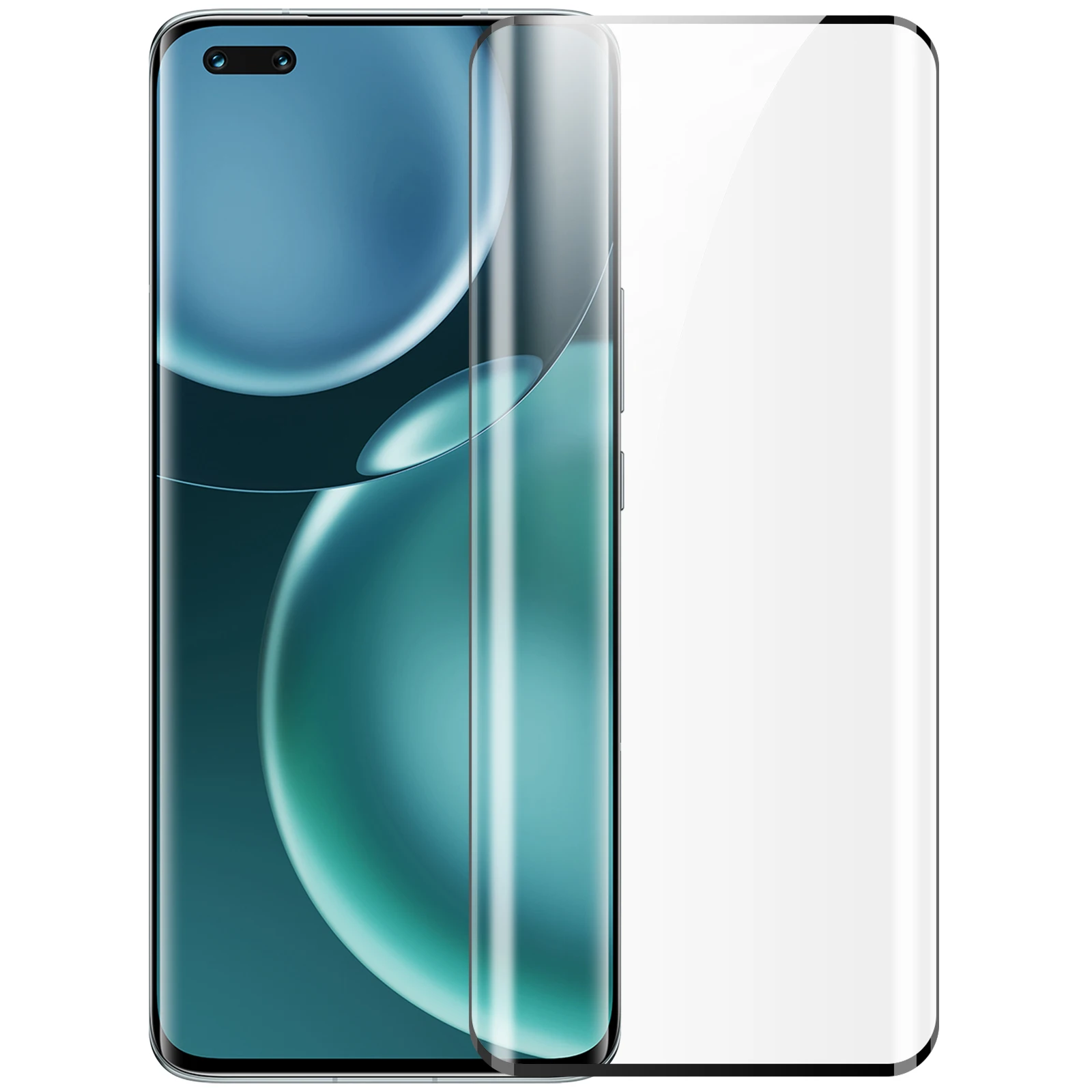 

2 шт., протектор NILLKIN для Huawei Honor Magic 4 Pro, ударопрочная изогнутая пленка, полностью склеенная для Honor Magic 4 Pro с инструментами