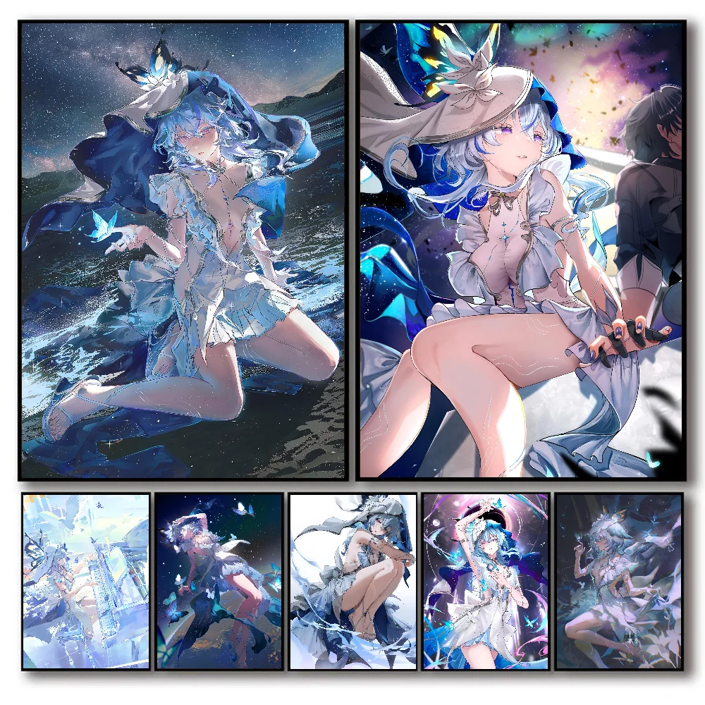 Экономка проиграющие волны игровой постер печать на бумаге домашняя гостиная