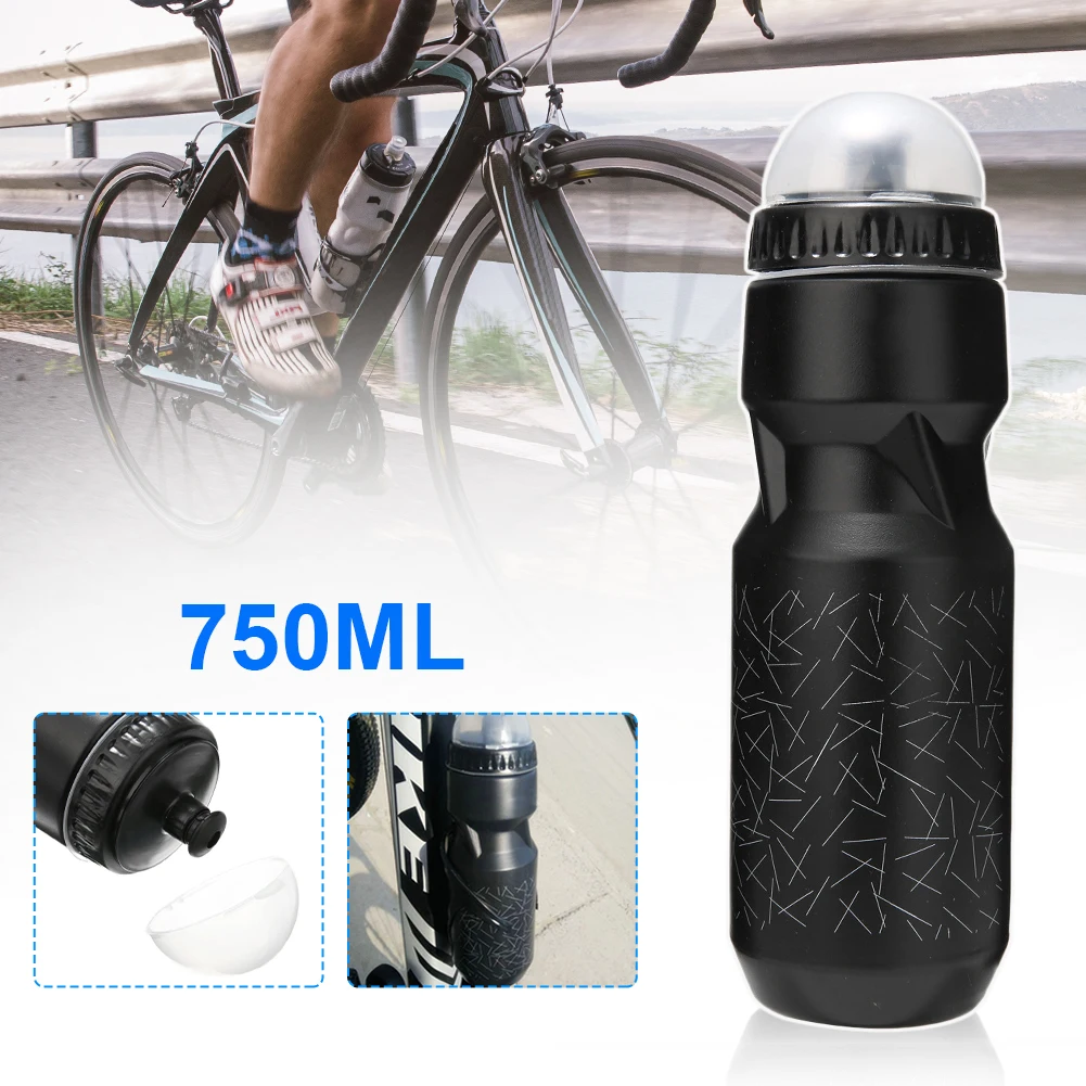 

1 PC 750ML Mountain Bike Cycling Water Drink Bottle Outdoor Sports Portable Kettle Water Bottle Drinkware For Camping Fishing