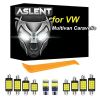 aslent for volkswagen vw multivan caravelle mk5 mk6 t5 t6 2003 2018 vehicle led interior footwell light kit canbus