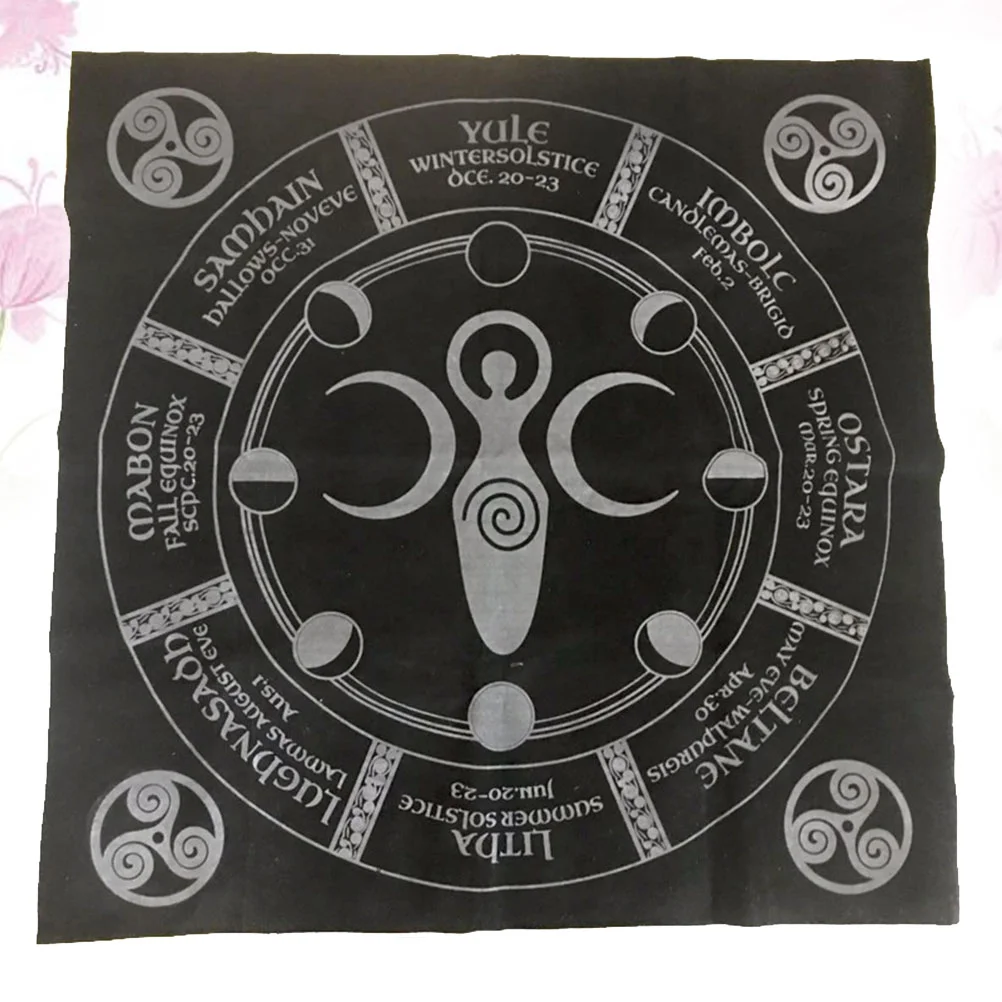 

Tarot Cloth Tablecloth Altar Divination Tapestries Tapestry Table Reading Bohemian Astrology