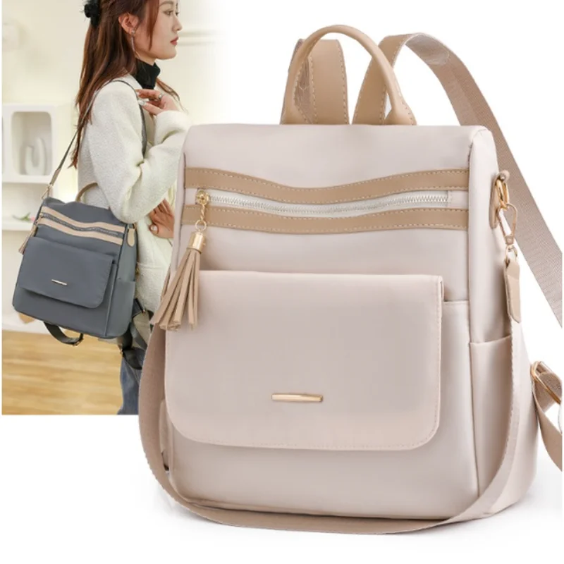 

Fashion Luggage &Bags New Casual Anti-Theft Women's Backpack Tassel Travel Bag School Mochila Mochilas Mini Bolsa Feminina