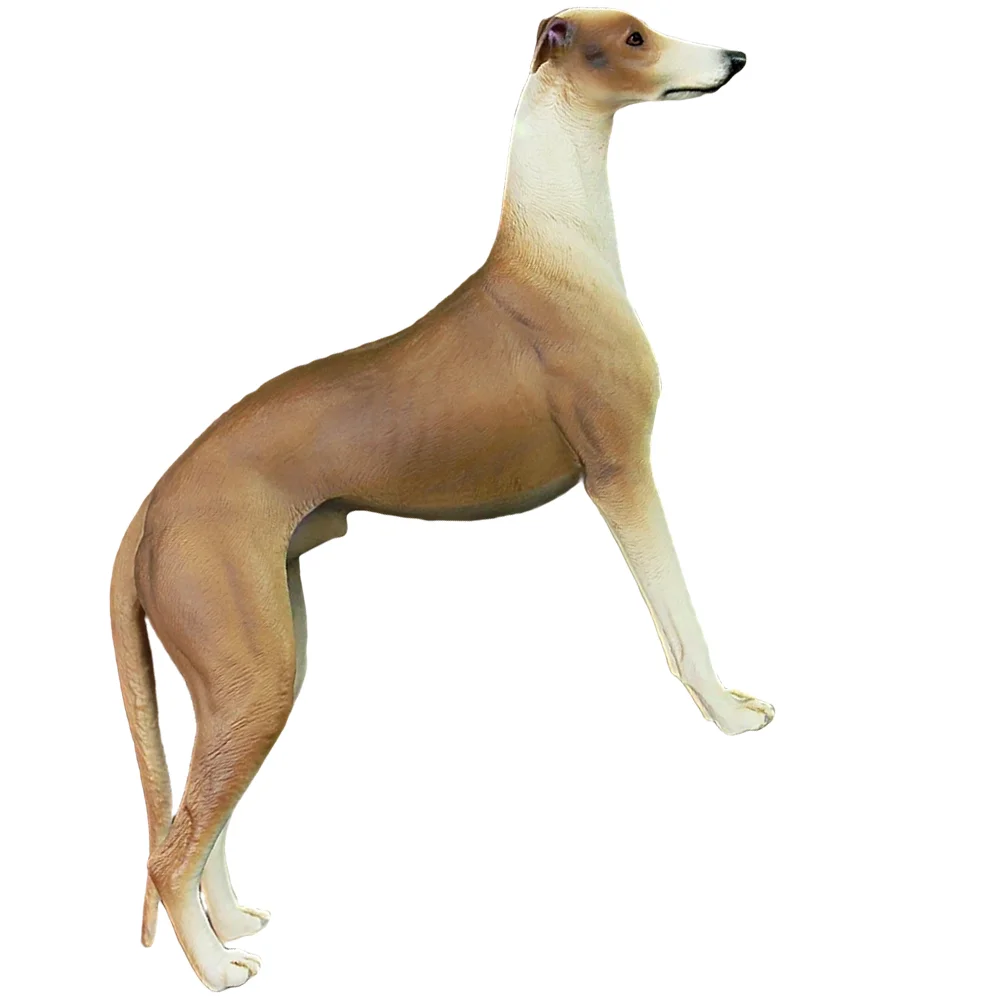 

Plastic Dog Statue Simulation Animal Model Imitation Dog Toy Child Dog Cognitive Toy
