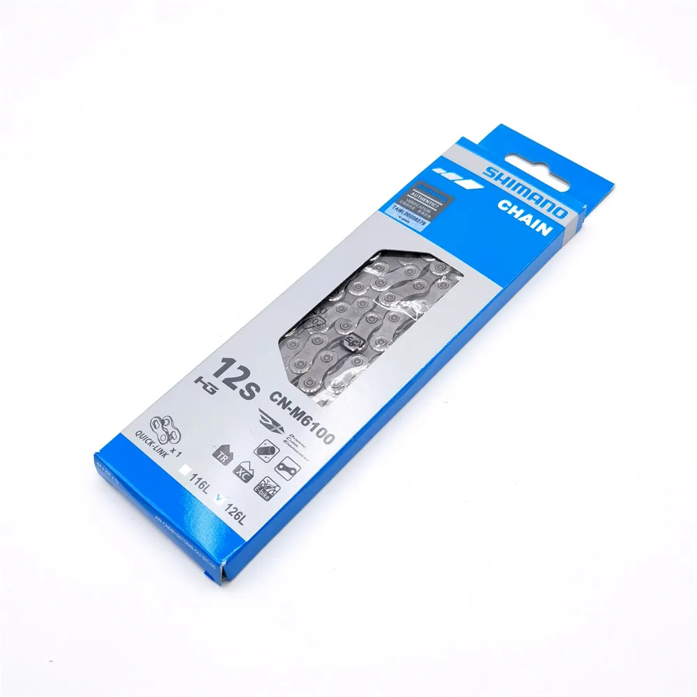 

Велосипедная цепь Shimano Deore CN-M6100, 12 скоростей, 126L