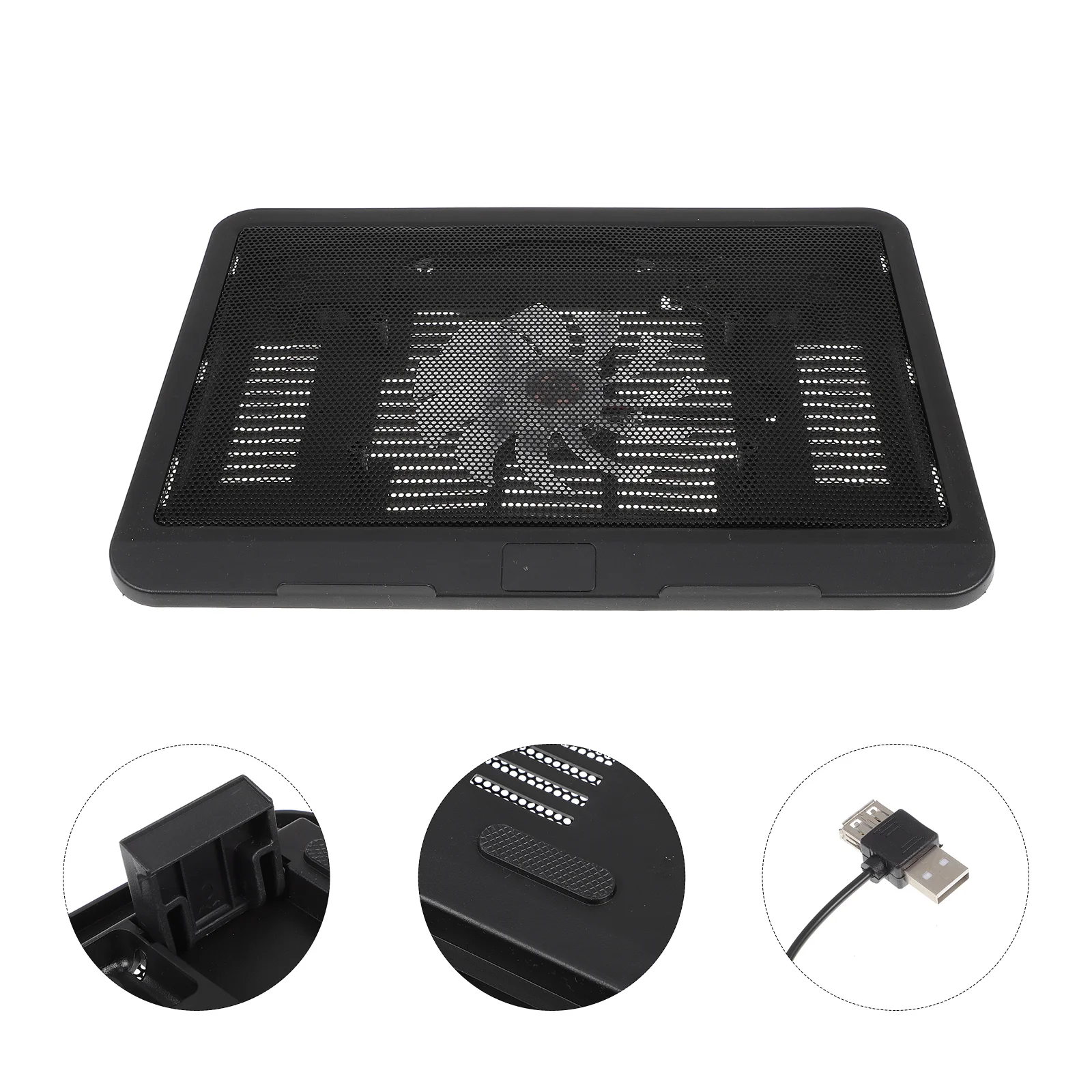 

Laptop Stand Cooling Notebook Holder Pad Fan Gaming Portable Mount Table Pc Support Mat Computer Bracket Cooler Supplies