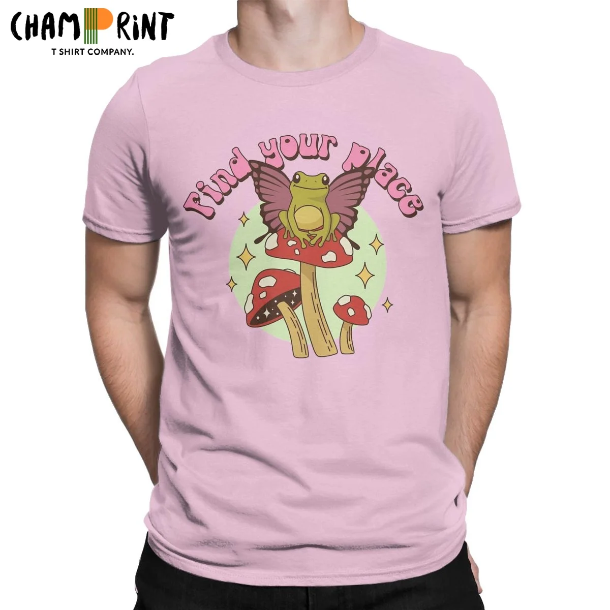

Хлопковая футболка в эстетике летящей лягушки, мужские психоделические модные футболки из чистого хлопка, футболка с круглым вырезом и коротким рукавом, идея для подарка, топы
