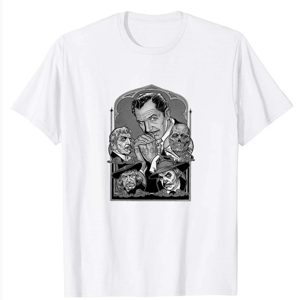 Футболка унисекс для мужчин и женщин фотографический актер фильмы ужасов Тим