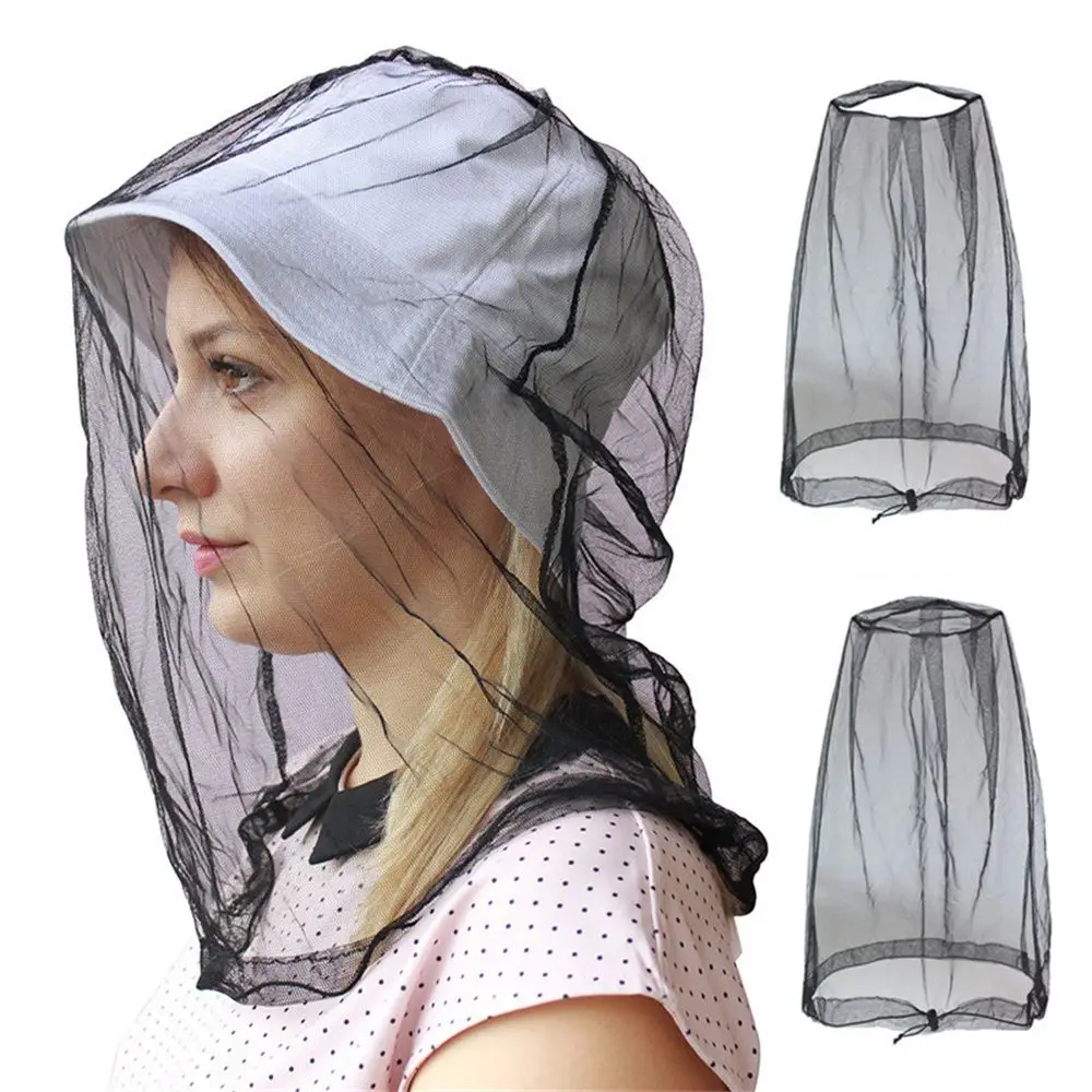 

Protector Insect Outdoor Fishing Insect Bee Protection Fishing Cap Mesh Hat Head Net Mosquito Hat