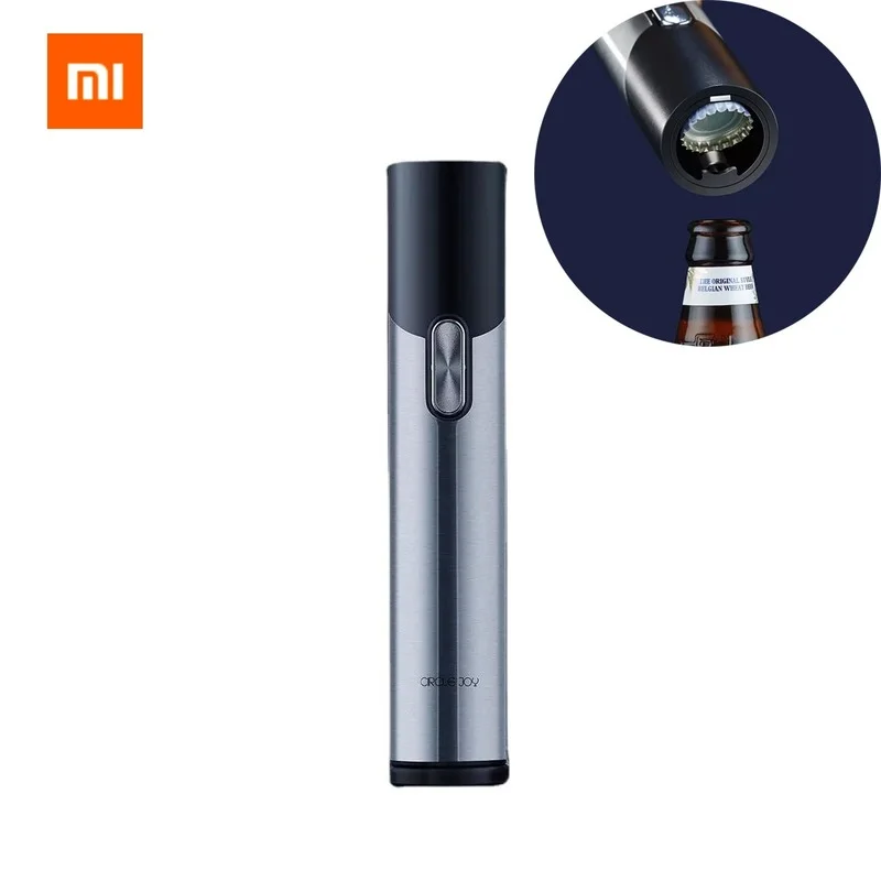 

Электрический штопор Xiaomi Circle Joy 2 в 1, автоматический штопор для вина и пива, открывалка для пива с USB-зарядкой, кухонный инструмент, консервны...