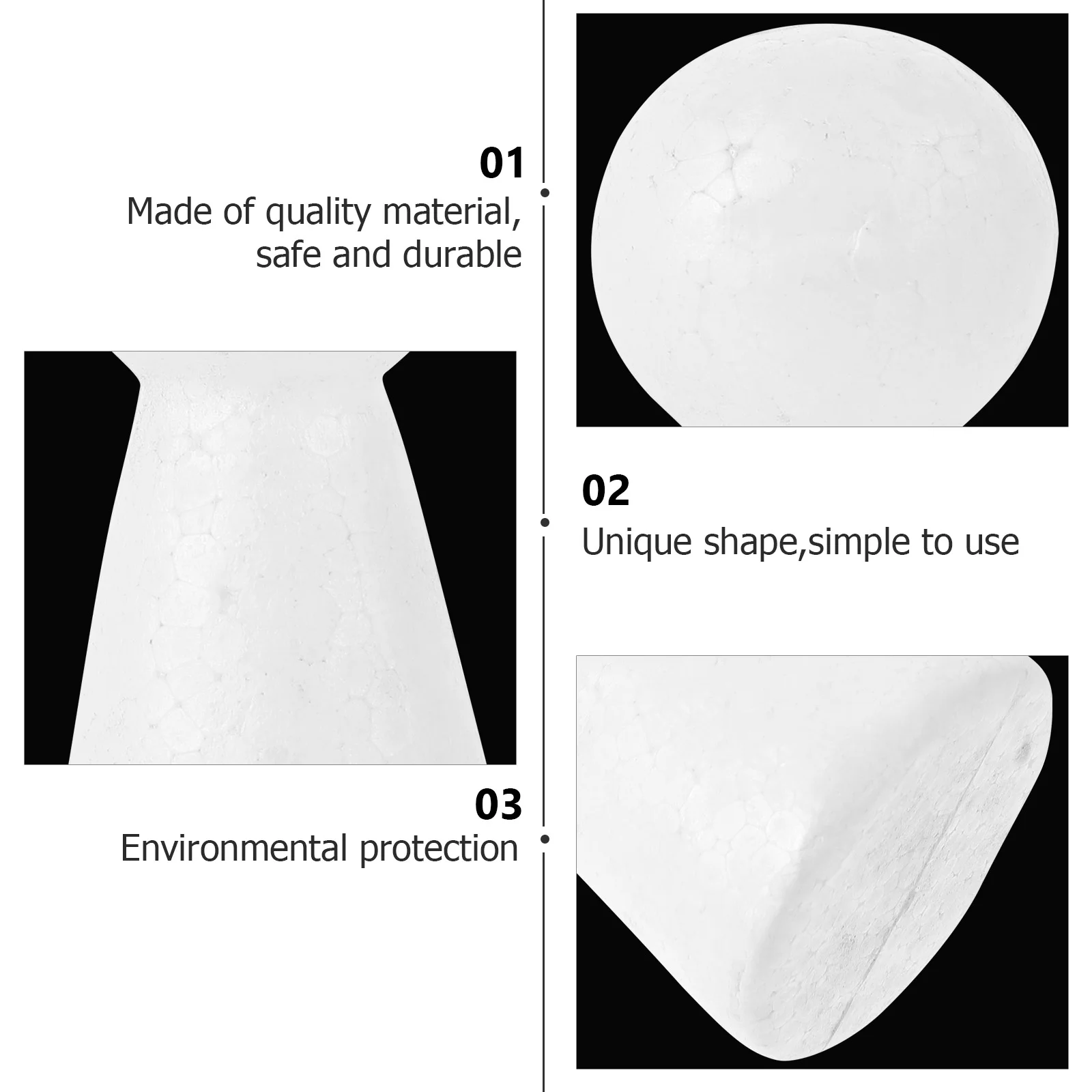 10 шт. шарики из полистирола для рукоделия подвеска пенопласта детские украшения