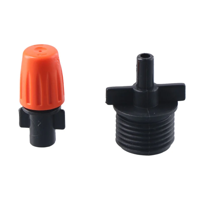 Садовый спринклер туман для полива 5 насадок 1/2 дюйма монтажный адаптер саженцев