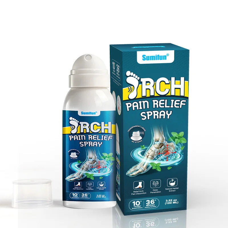 Новый спрей для ухода за стопами Mint Arch Care, облегчающий боль при подошвенном фасциите и способствующий оздоровлению. (art.: 3920db1077bd2) - 3920db1077bd2