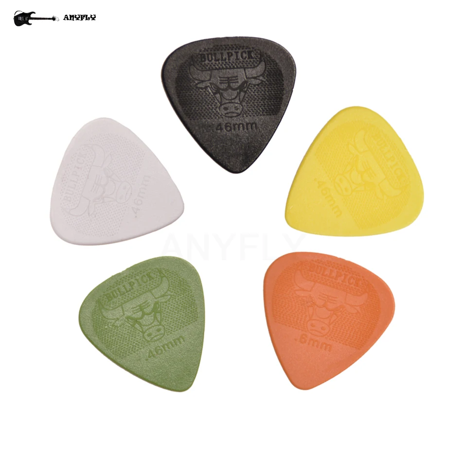 

20Pcs Thin Model Bull Brand Rock on Picks Professional Sweeping Picks Wholesales Guitar Accessories