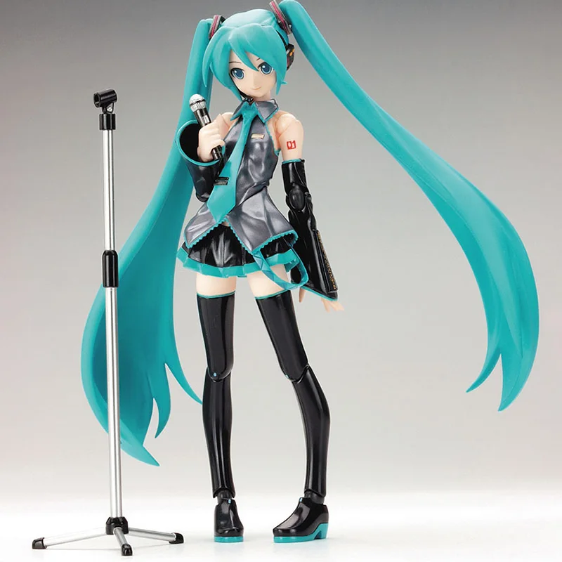 Фигурки героев Аниме FIGMA Hatsune Miku подвижные шарниры реквизит настольное украшение