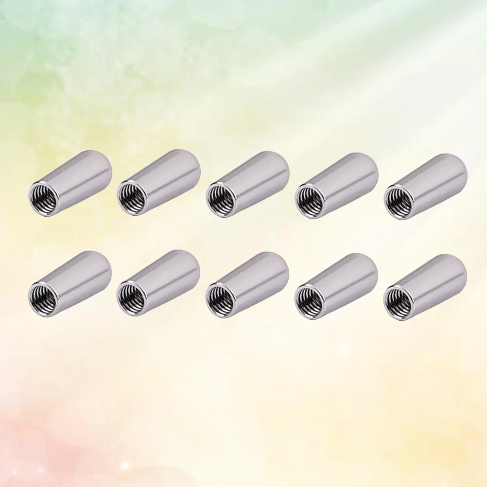 

10pcs Guitar 3 Way Toggle Switch Tip Knob for Guitar Accessories (Silver)