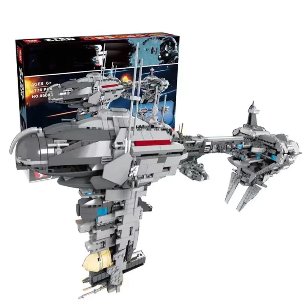 

IN STOCK 1736pcs/set 81070 05083 Star Toys DIY The Nebulon Model B Model Building Blocks Bricks Kids Birthday Christmas Gifts