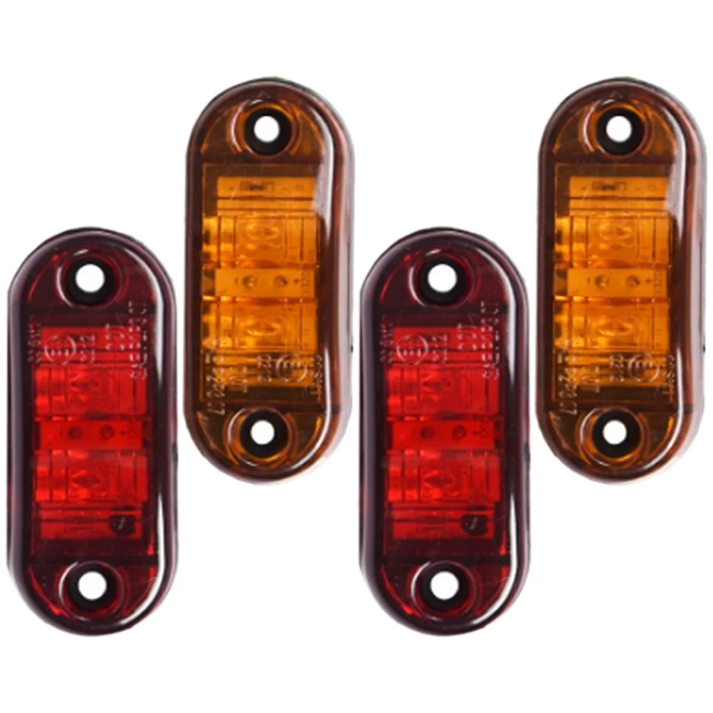 

4pcs Led Marker Light Side Marker Light Camper Truck Indicators Light Supply
