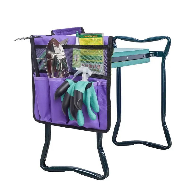 

Garden Tool Bag for Kneeler with Handle Garden Stool Storage Tool Bag Portable Folding Kneeling Stool Oxford Cloth Bags