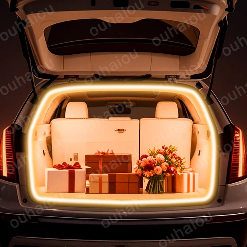 

Для Cadillac XT4 XT5 XT6 CT4 CT5 CT6 модификационный светильник багажника Атмосферные фонари Белый теплый белый Задний светодиодный светильник багажника