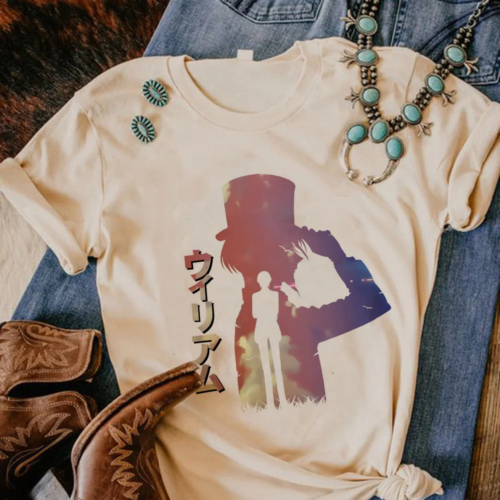 

Футболки для девушек Moriarty the Patriot Женская забавная футболка, уличная одежда в японском стиле Харадзюку