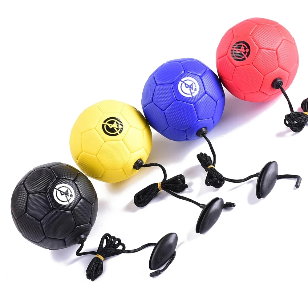 Beginner Football Training Ball Size 2 Rope Touch Solo Kick with String Trainer Training Supplies Soccer Ball Practice Belt