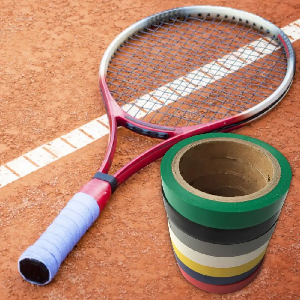 8m Badminton Racket Head Sticker Sweatband Hand Glue Self-adhesive Tennis Racquet Sealing Tape Sun Protection Racket Tape