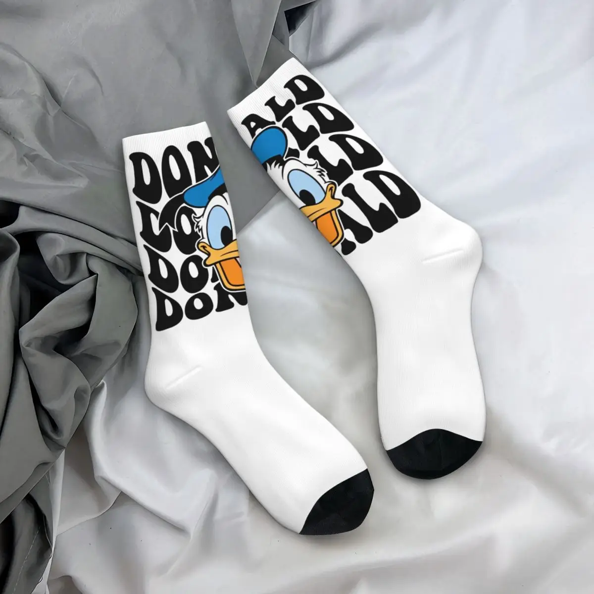Модные хлопковые носки для мужчин и женщин Disney аксессуары средней длины короткие