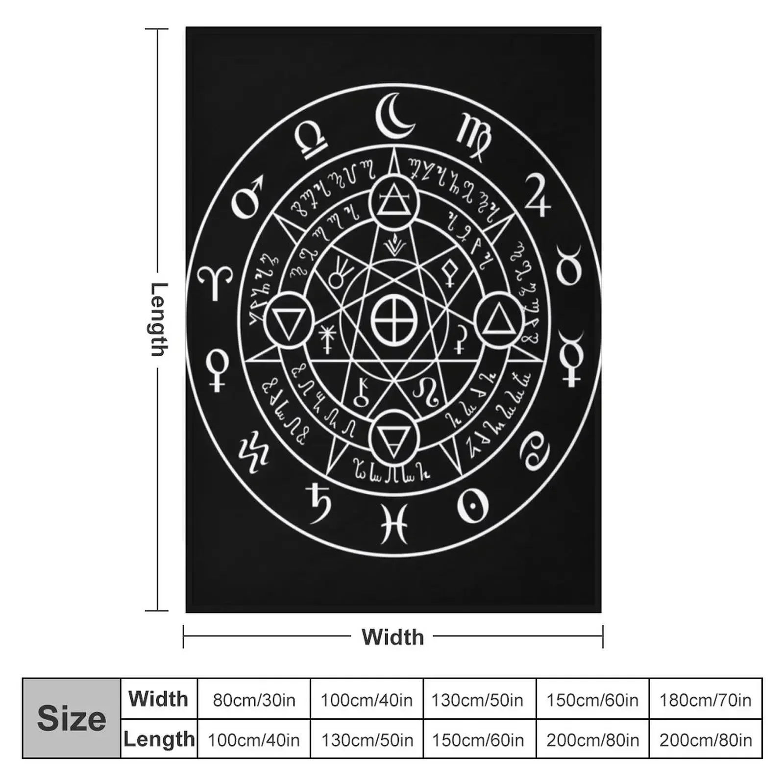 Alchemical Sigil плед одеяло Аниме подарок на день Святого Валентина Идеи одеяла