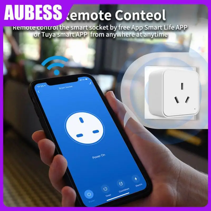 

Au Mini Socket For Tuya Smart Life App Voice Control Power Outlet Timing Function Work With Alexa Google Home Smart Home 16a