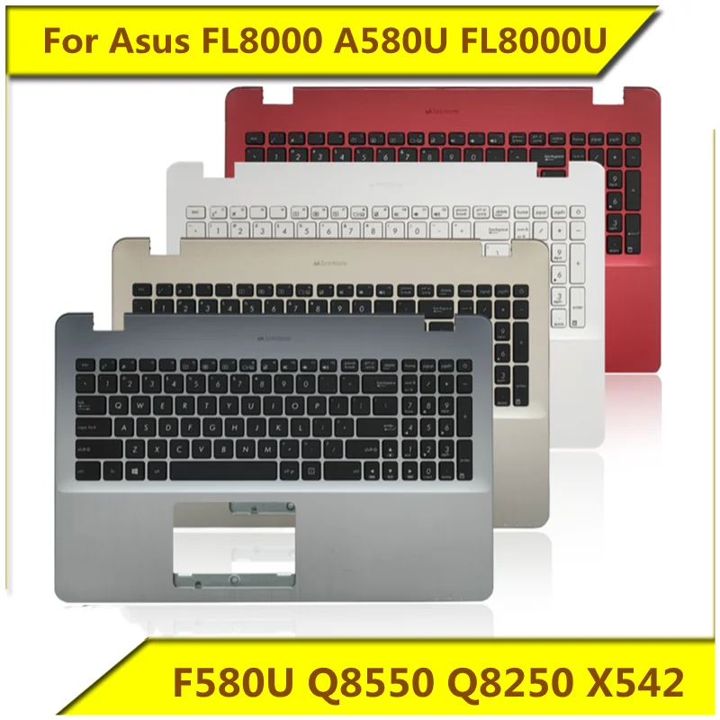 Новая Оригинальная клавиатура с корпусом для ноутбука Asus FL8000 A580U FL8000U F580U Q8550 Q8250 X542